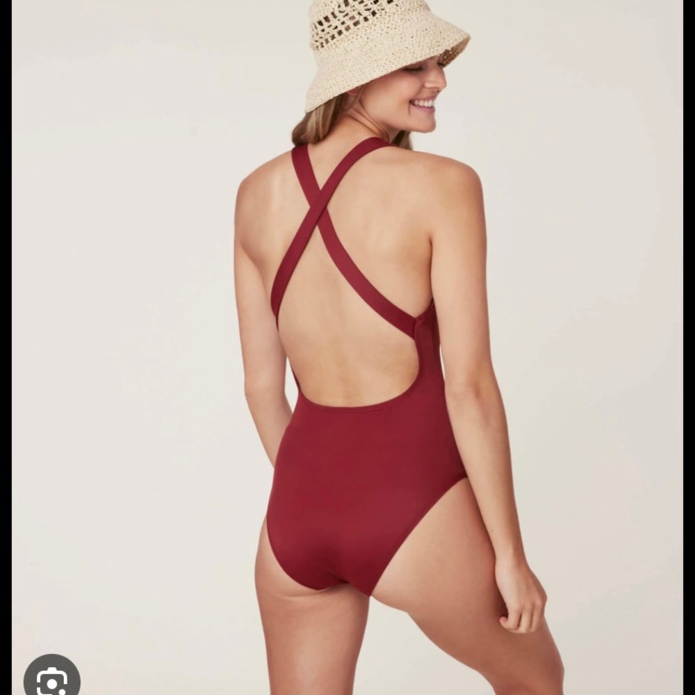 Andie Swimsuit Tulum in Truffle